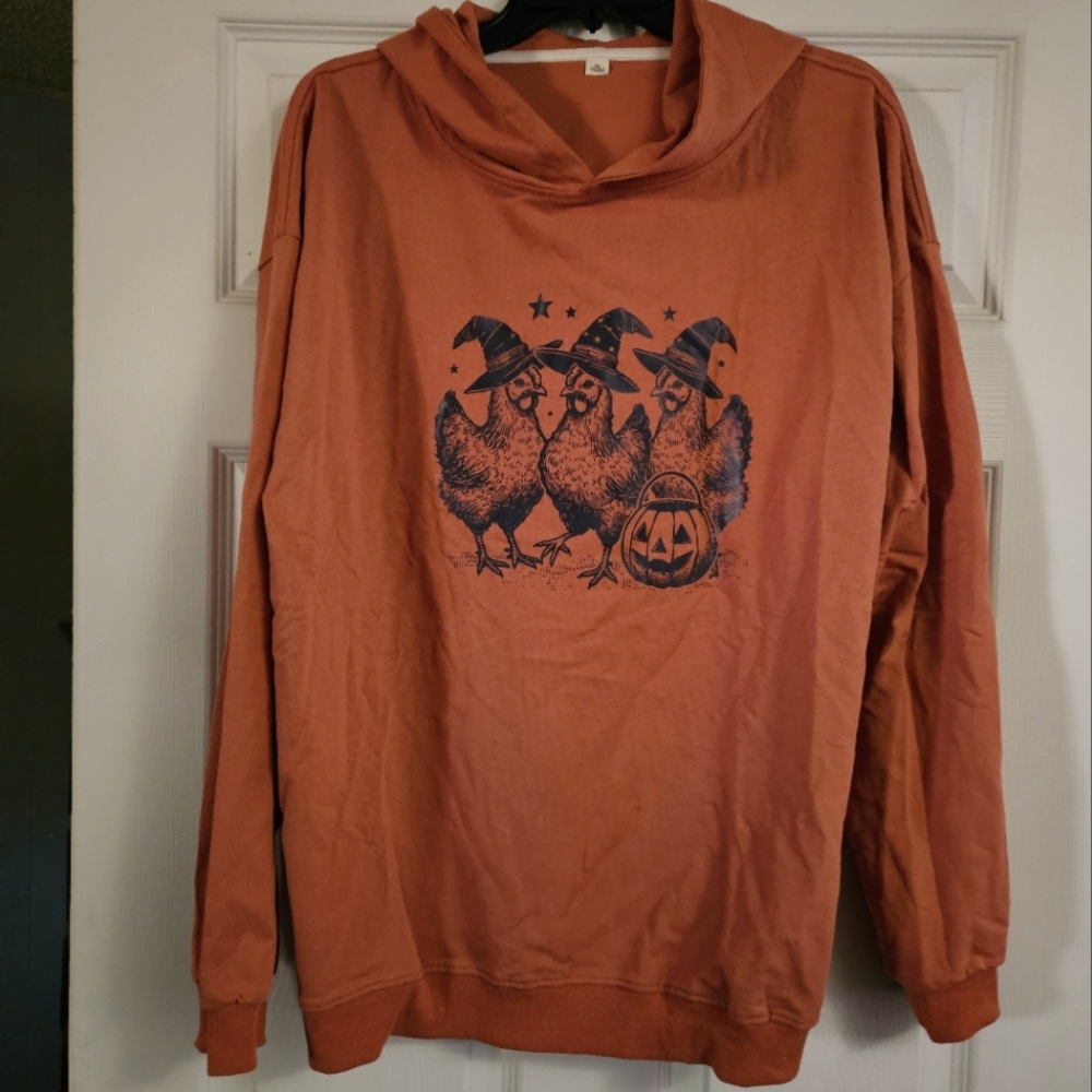 Xl womens chicken Halloween shirt